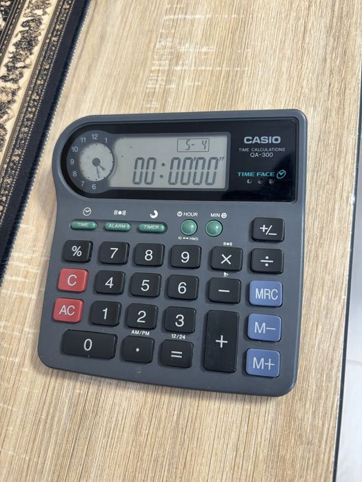 Ceas calculator timer birou Casio