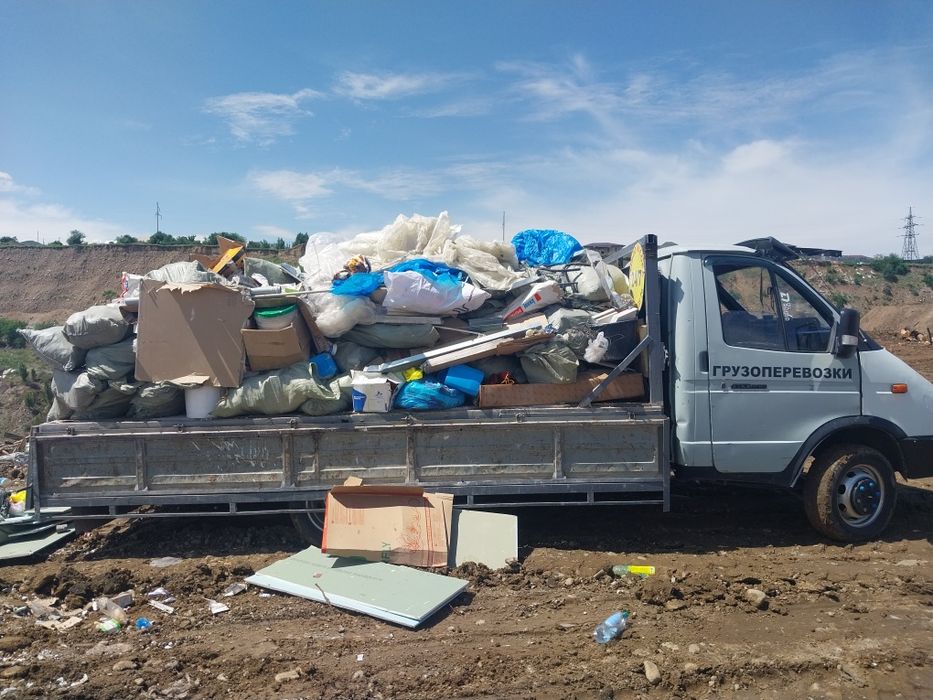 Вывоз мусора матрас хлам Вывоз веток