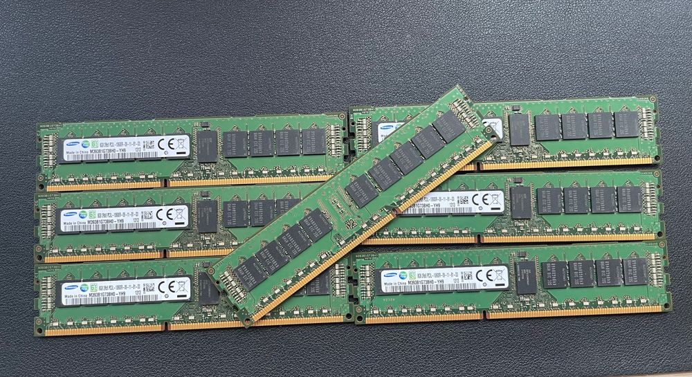 Memorie server 8GB 16GB 32GB DDR3 ECC Registered Samsung PC3L-10600R