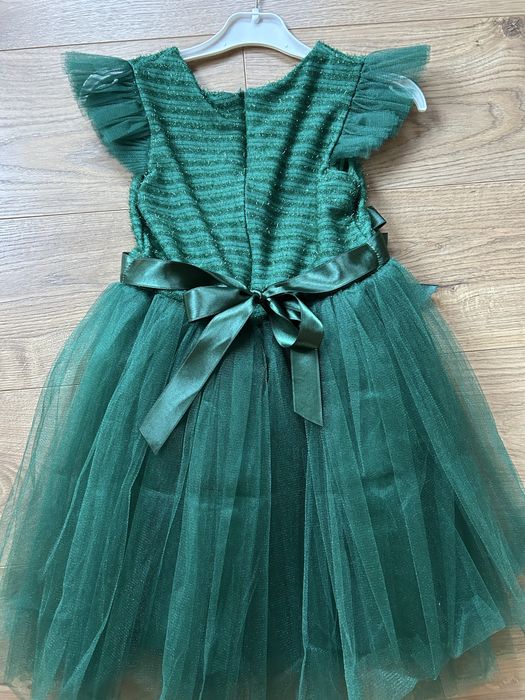 Зелена рокля 122-128