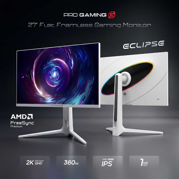 Игровые мониторы ProGaming 27" FHD/QHD 240–360Hz