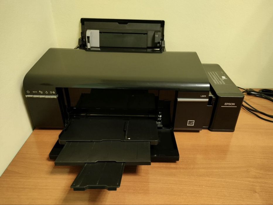 Epson l 805 цветной принтер 6 краска 100 % оргинал
