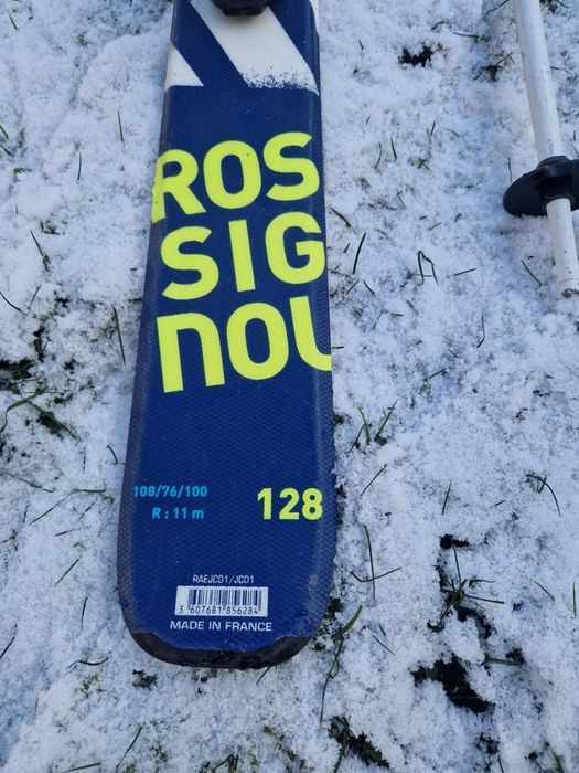 Детски ски, обувки и каска