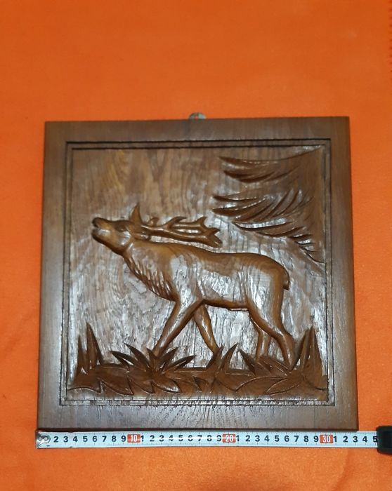 Tablou Sculptat Manual Lemn Masiv ...