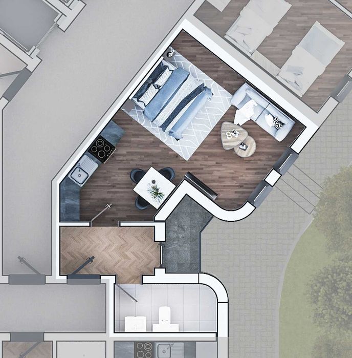 Продава се Едностаен апартамент в София, Зона Б-19 - 59 кв.м за 1038 €/кв.м - Снимка #1