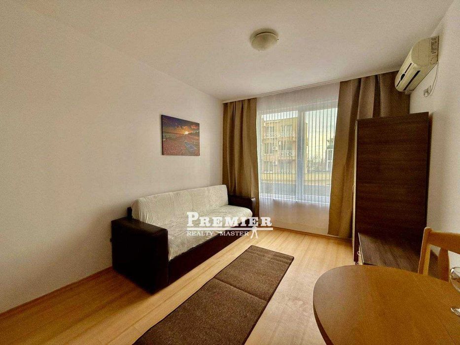 Студио 26м² на 2-ри етаж в Слънчев бряг с акт 16