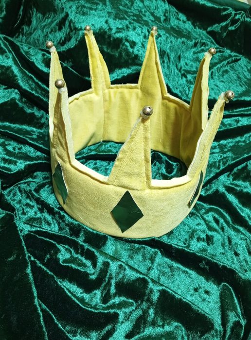 Корона мягкая для короля и королевы в наличии и на заказ