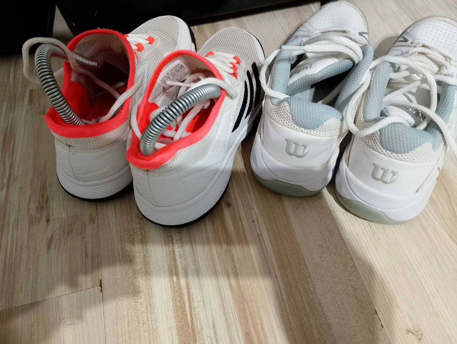 Ambele perechi 80 Ron:Adidas,Wilson