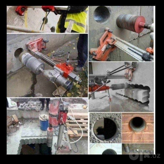 beton buzish teshish kesish xizmati