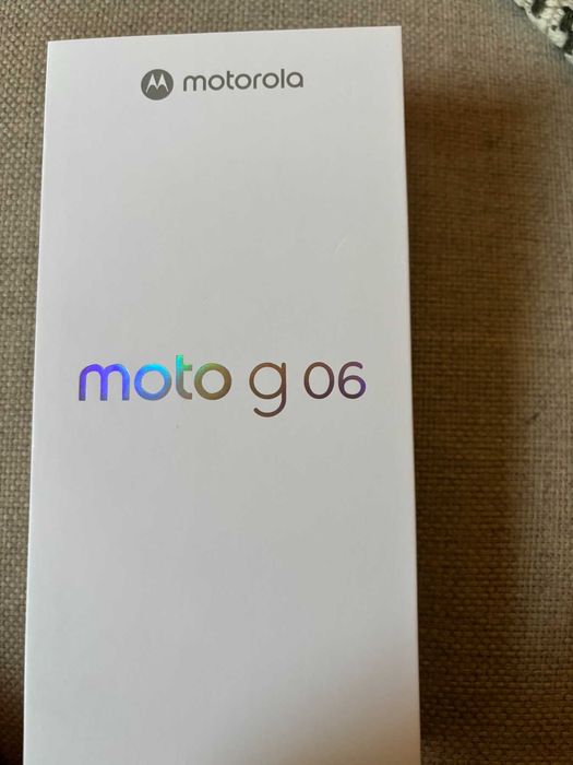 Продавам чисто НОВ Моторола Moto G06 256, НЕРАЗПЕЧАТАН