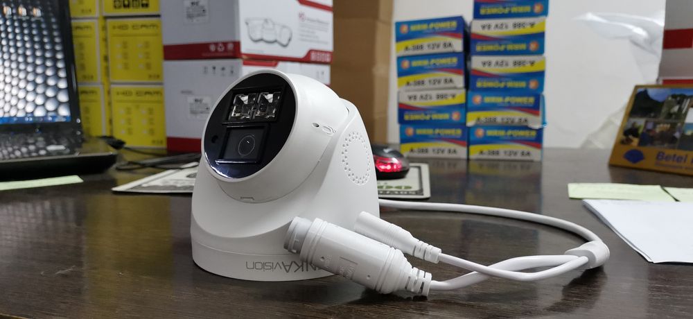 IP камера 5 МП, микрофон, PoE