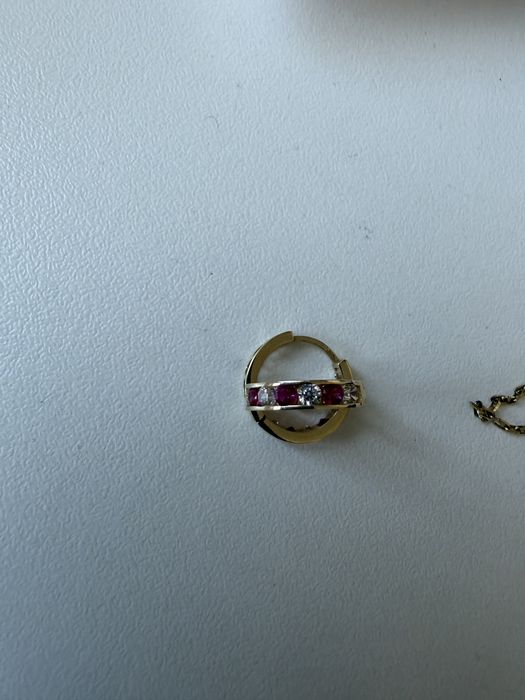 Cercei copil (fetita ) noi aur 14 k