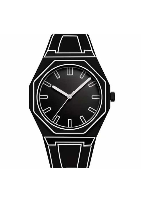 Ceas de mana nou, curea din silicon, afisaj analog