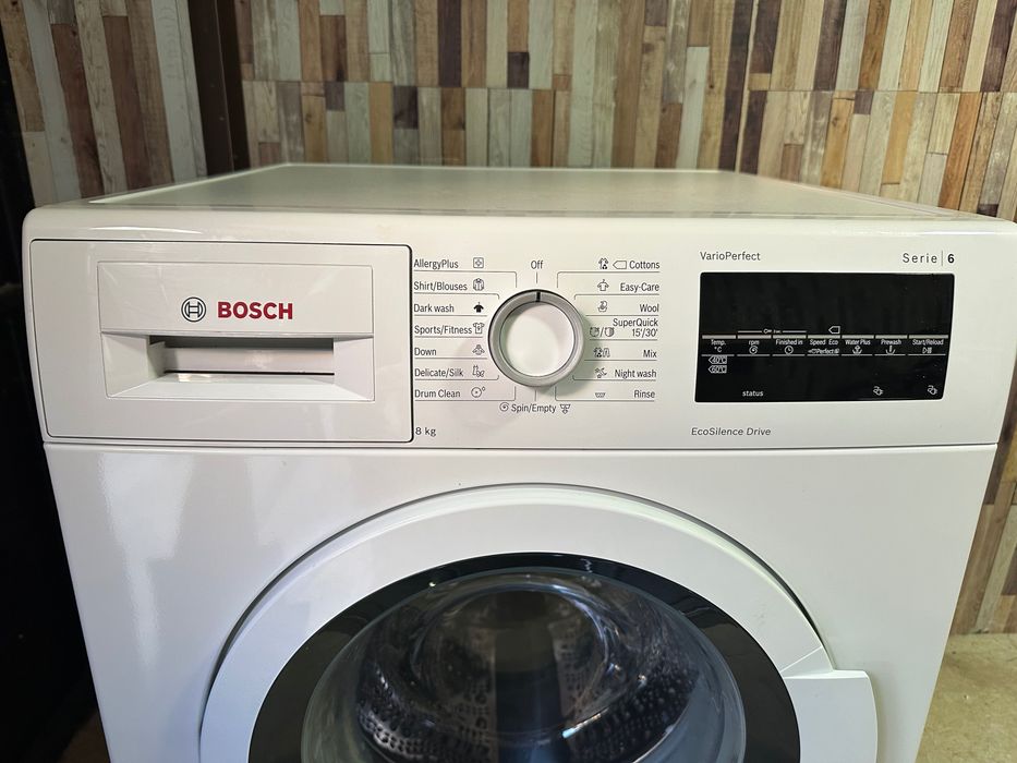 Пералня Bosch Serie 6 WAT28460BY – 8 кг, 1400 об./мин.