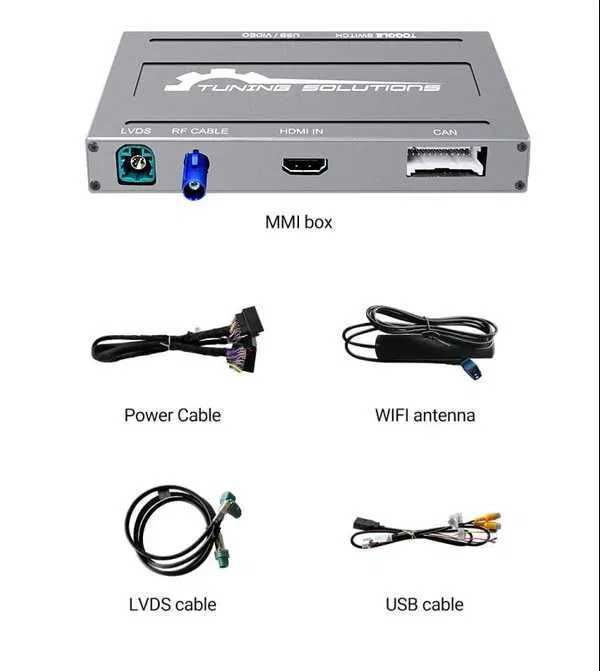 VW Безжичен Apple Carplay Android Auto System MMI BOX