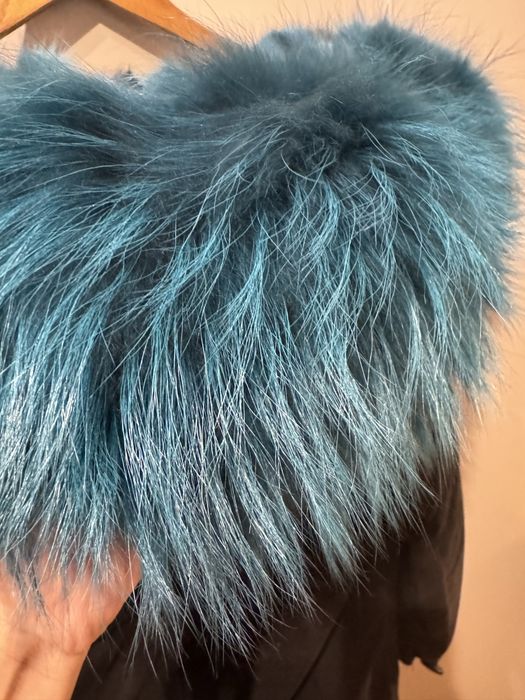 Зимно яке от естествен косъм