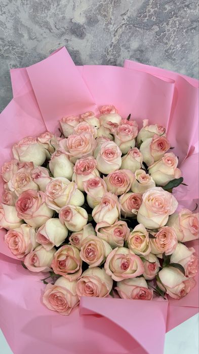 Цветы, 51 роза.