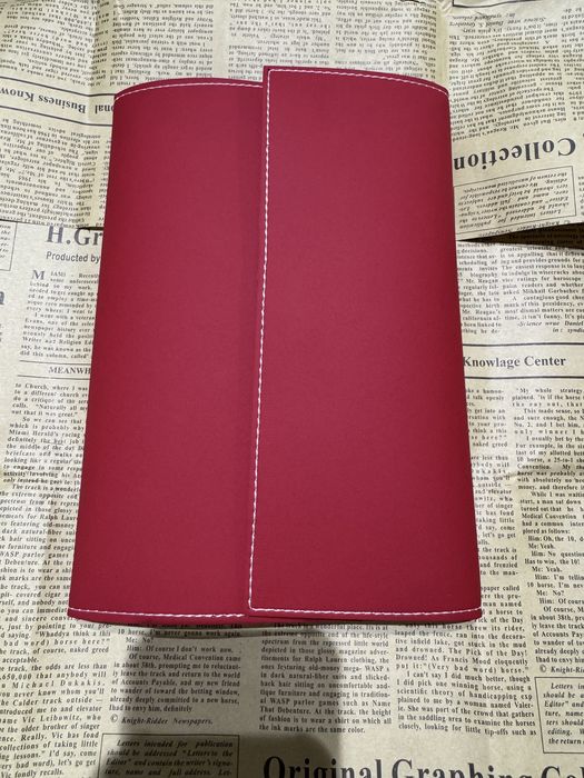 Красный блокнот A5