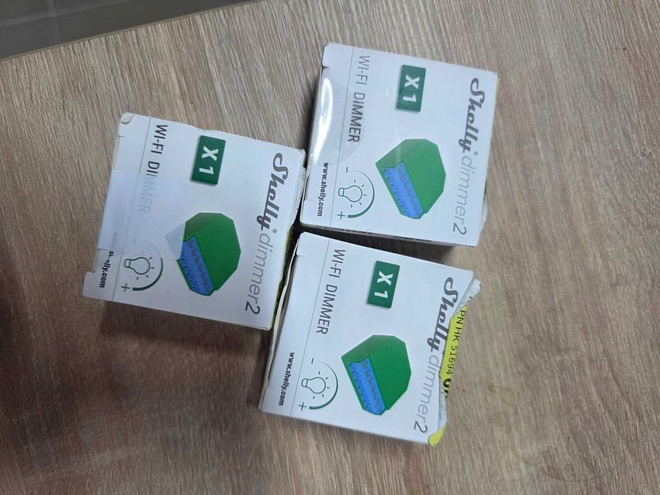 Shelly Dimmer 2 | Întrerupător inteligent WiFi cu variator de intensitate luminos