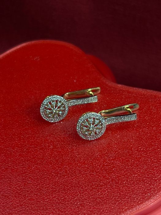 Золотые серьги/BariBarShop/0•0•12