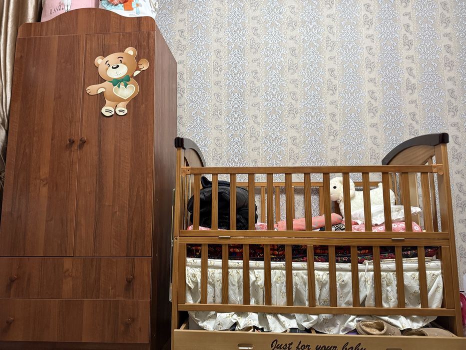 Детский манеж+ шкаф трансформер