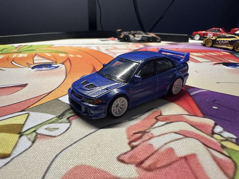 Hot wheels premium Lancer EVO VI (распак/loose)