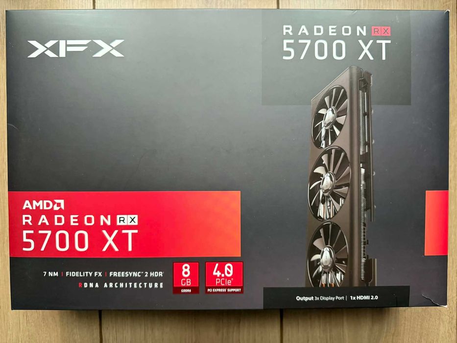 Видео карта XFX AMD Radeo RX 5700 XT 8GB