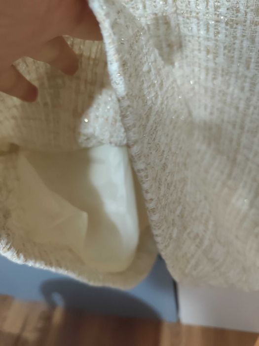 Дамска рокля River Island букле плюс дънков акцент