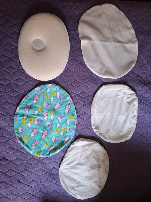 Ортопедична възглавница за бебе, против плоска глава