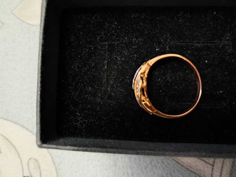 Кольцо золотое Россия