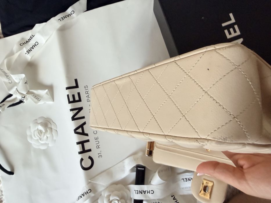 Chanel autentic piele naturală