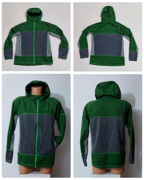Jachetă Softshell Schöffel Fleece Hoody Trentino Green Nr. 48 sau M