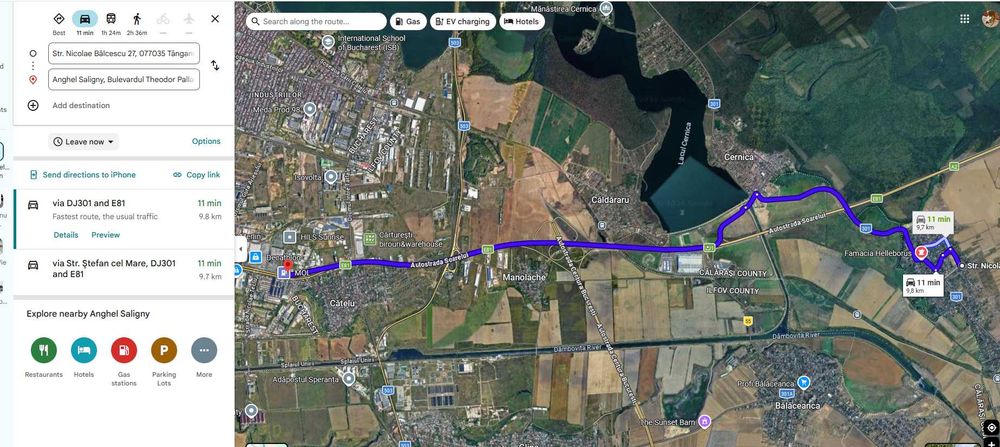 Teren 1200 mp + casă bătrânească – Tânganu, Cernica, Ilfov