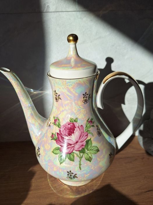 винтидж порцеланов чайник Kahla (Германия)