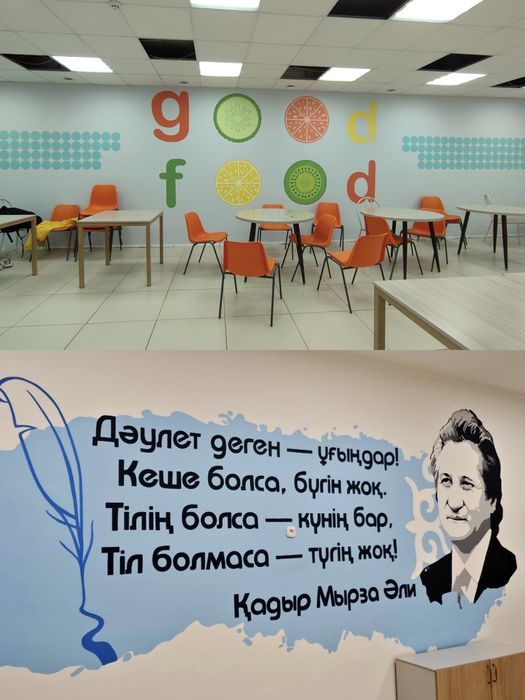 Роспись стен ,роспись школ