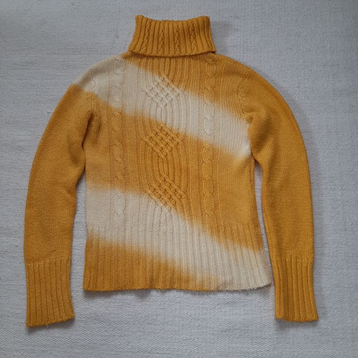 Pulover dama lana mohair moale, culoare  degrade