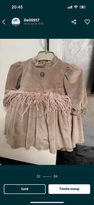 Rochie bebelusi  noua