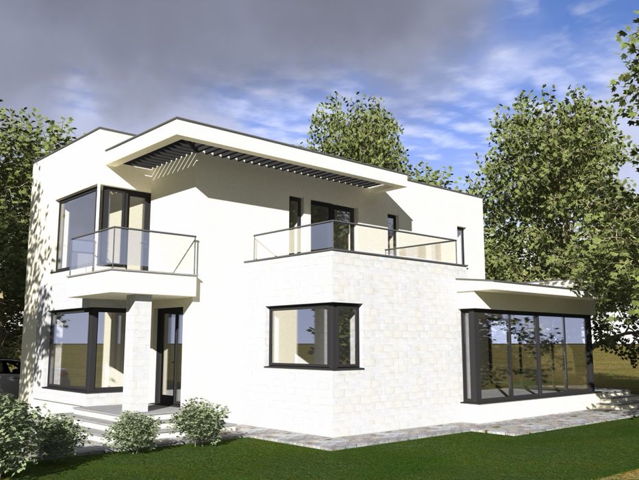 Casa la rosu in Branesti Ilfov constructie 2025 cu utilitati‼️