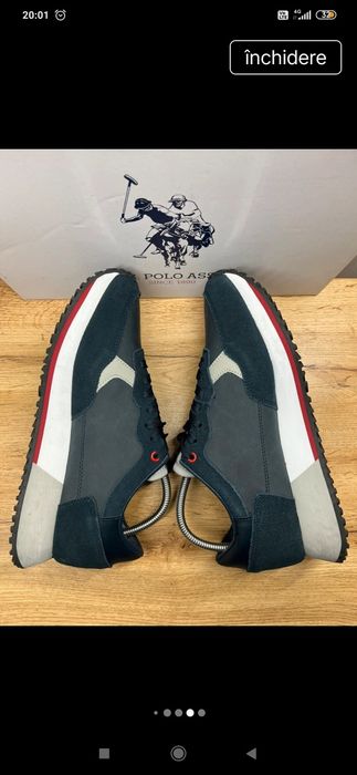 Sneakersy US Polo Assn noi 41