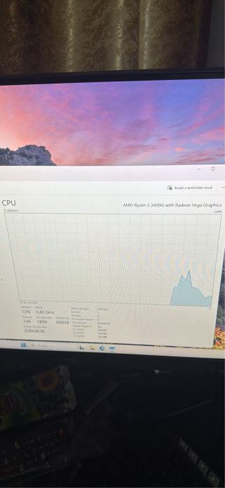 Pc ryzen 5 si monitor lenovo de 23 “ de 65 mhz