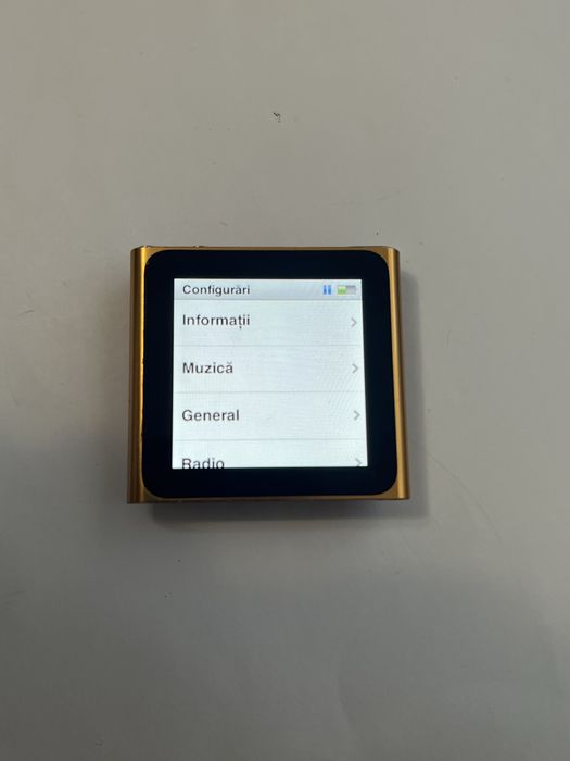 Ipod Nano gen 6 8gb memorie