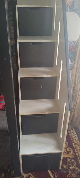 Кровать чердак деревянная