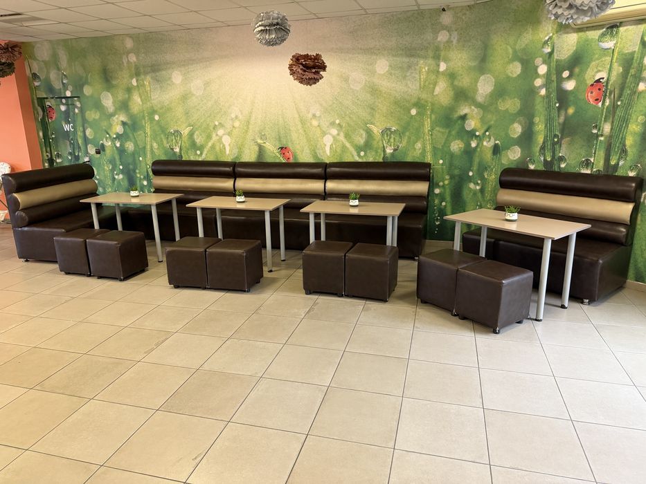 Кожени дивани и маси