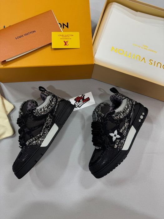 Louis Vuitton Trainer Skate Albastri Calitate Superioara