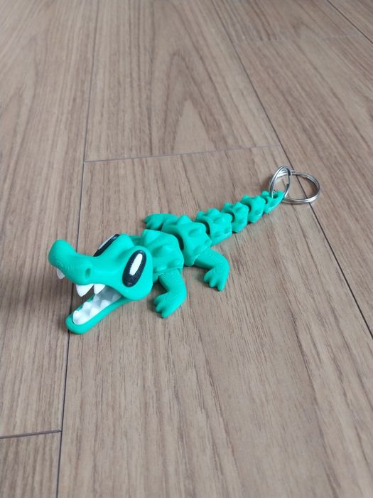 3D крокодил игрушка брелок