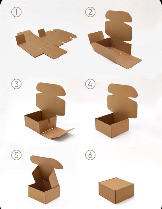 Коробка самосборная