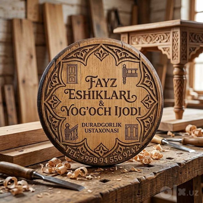 Рамка с зеркалом из дерева по вашему вкусу,Yog'och ramkalar ko'zgu