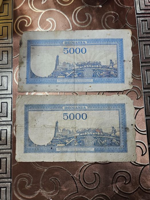 Bancnote de 5000 de lei din 1944/1945