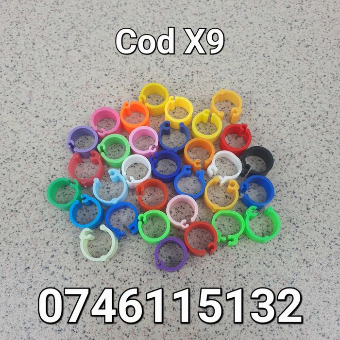 Porumbei Gaini Fazani Galateni Prepelite Pui Voiajori-CLEME de 8mm- X9