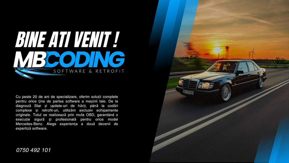 Activari Codari Mercedes Meniu AMG Track Pace Agility Diagnoza tester